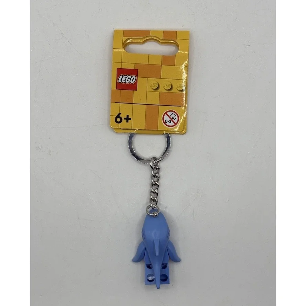 LEGO Shark Suit Guy‎ Keyring 853666 Blue Minifigure Keychain